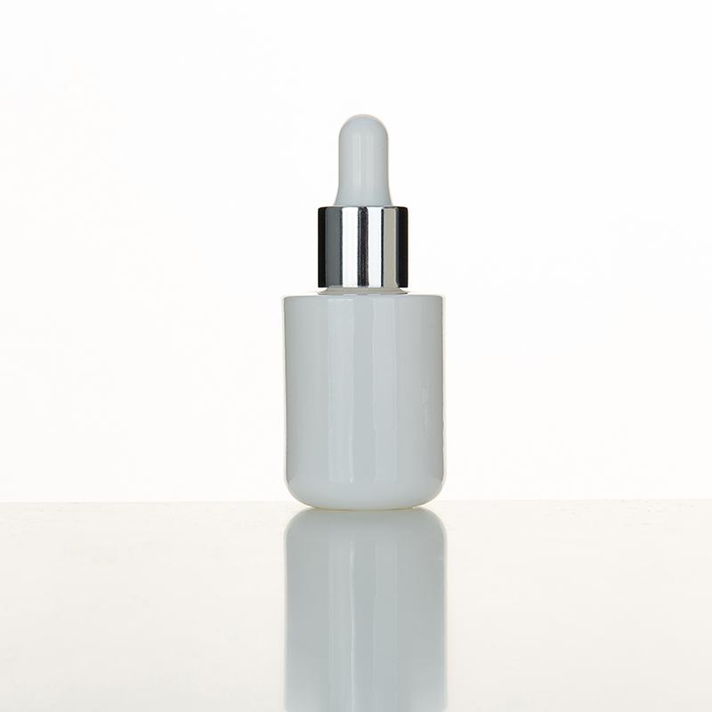 EU-2005 20ml white essential oil glass bottle