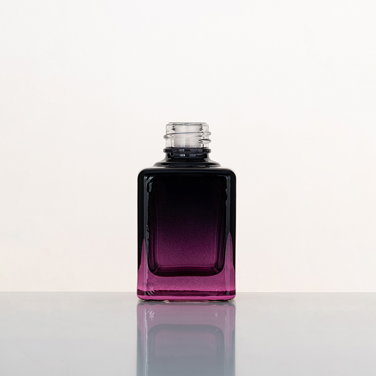 EU-2011 purple glass bottle with dropper