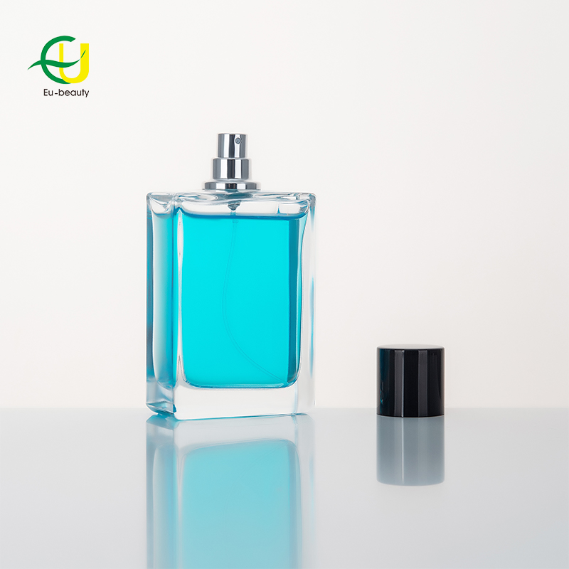 EUCS-0002 100ml magnetic perfume cap glass bottles