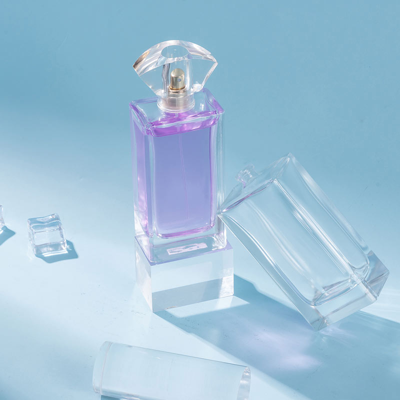 EUCS-0006 Pulverizador de perfume de fragancia de botella de vidrio de perfume de 100 ml