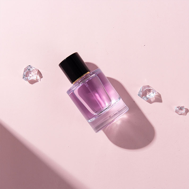 EUCS-0010 Frasco de vidrio de perfume de 50 ml con tapón magnético