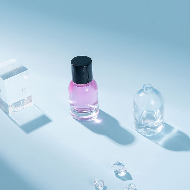 EUCS-0011 Frasco de vidrio de perfume de 1 oz con tapa magnética de bomba de perfume