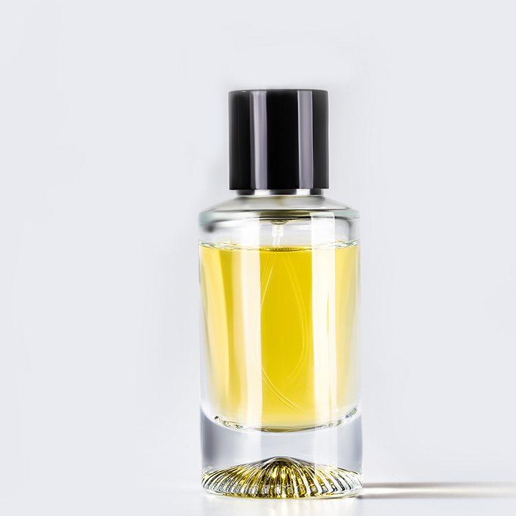 M-1 black aluminum magnetic cap for perfume bottle