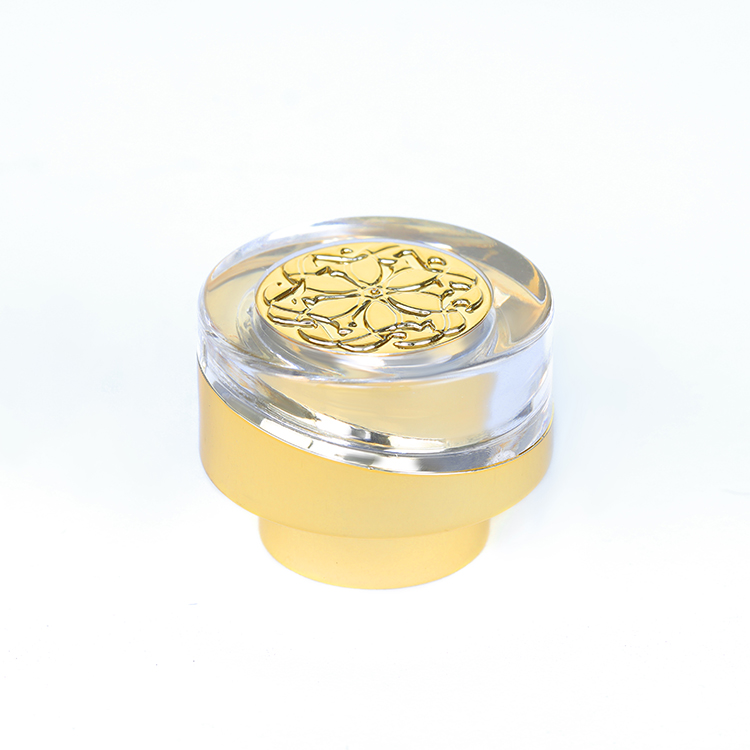 C-5 gold plastic cap for perfume bottle