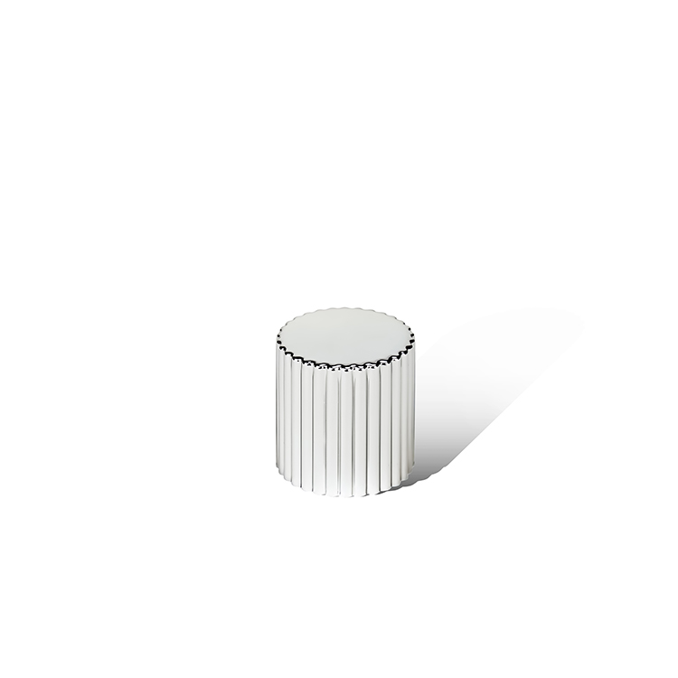 C-45 silver plastic cap for perfume bottle