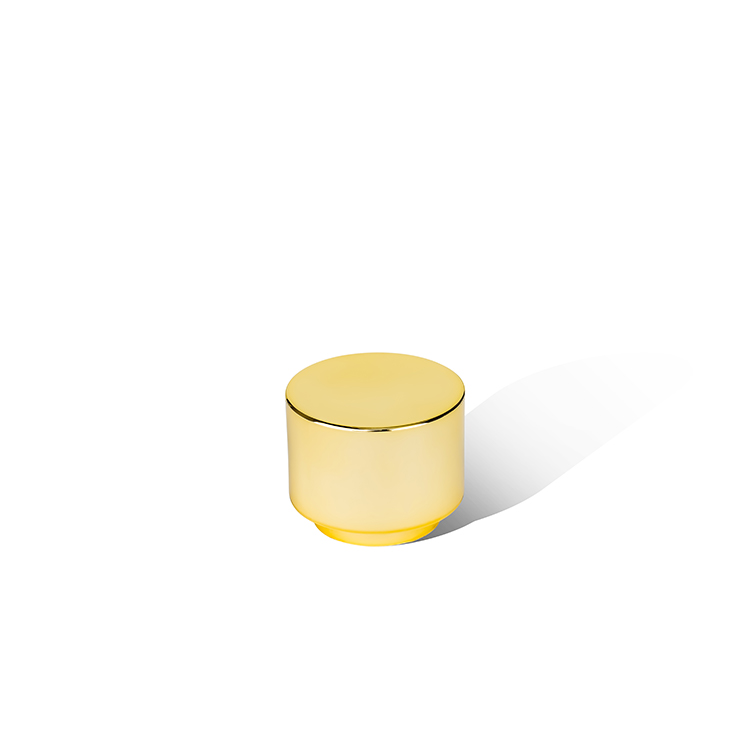 C-63 gold plastic cap for perfume bottle