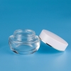 EUMF-GS-0001 cream jar glass 