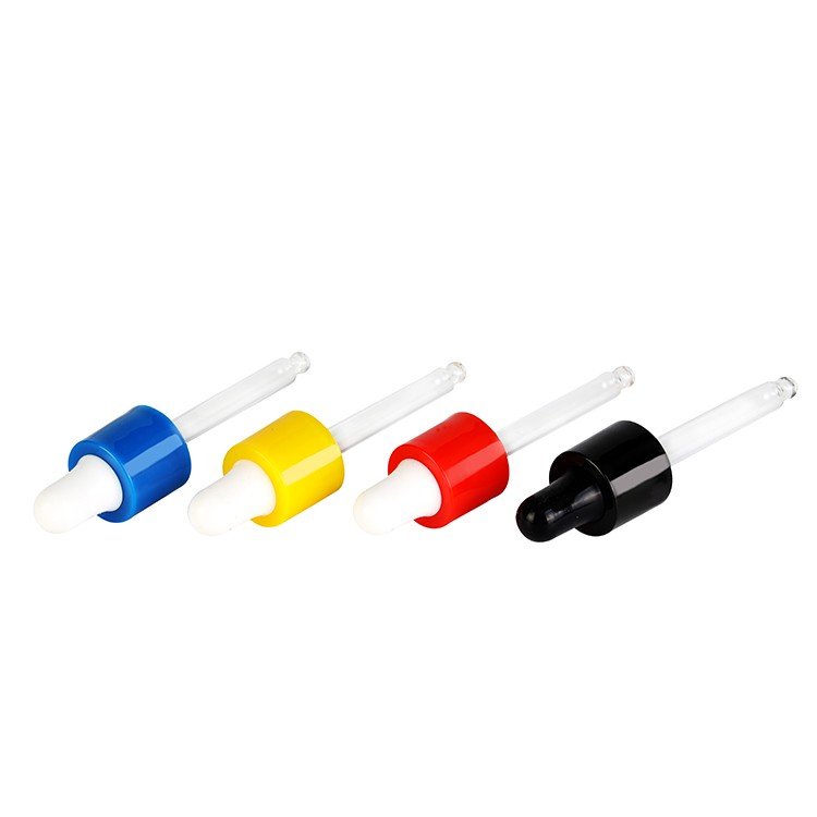 13mm smooth closure colorful plastic dropper cap