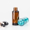 30ml PETG Amber Bottle With Plastic Drop