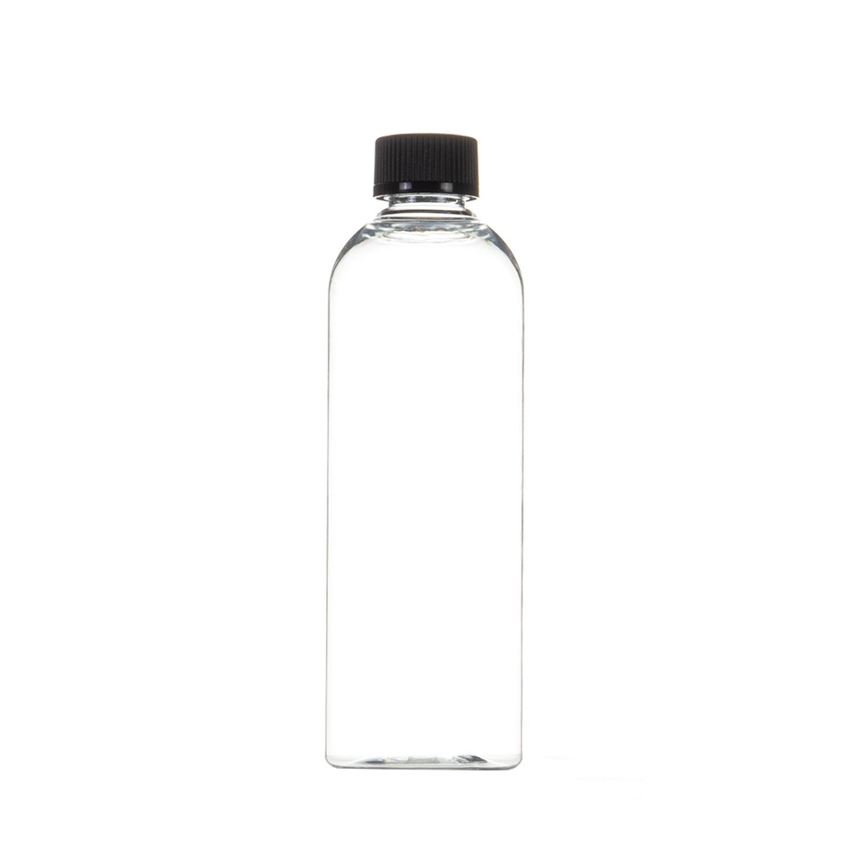 Manufacturers Wholesale 500ml Transparent Pet Small Mouth Plastic Bottles With 28/410 plastic Screw Lids