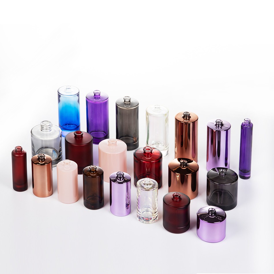 50ml Custom Design High Quality Luxury Thick Base Special Crystal Clear Glass Perfume Bottle With perfume Cap