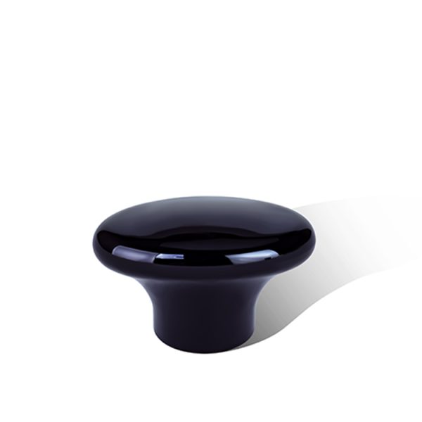 C-40 black plastic cap for perfume bottle