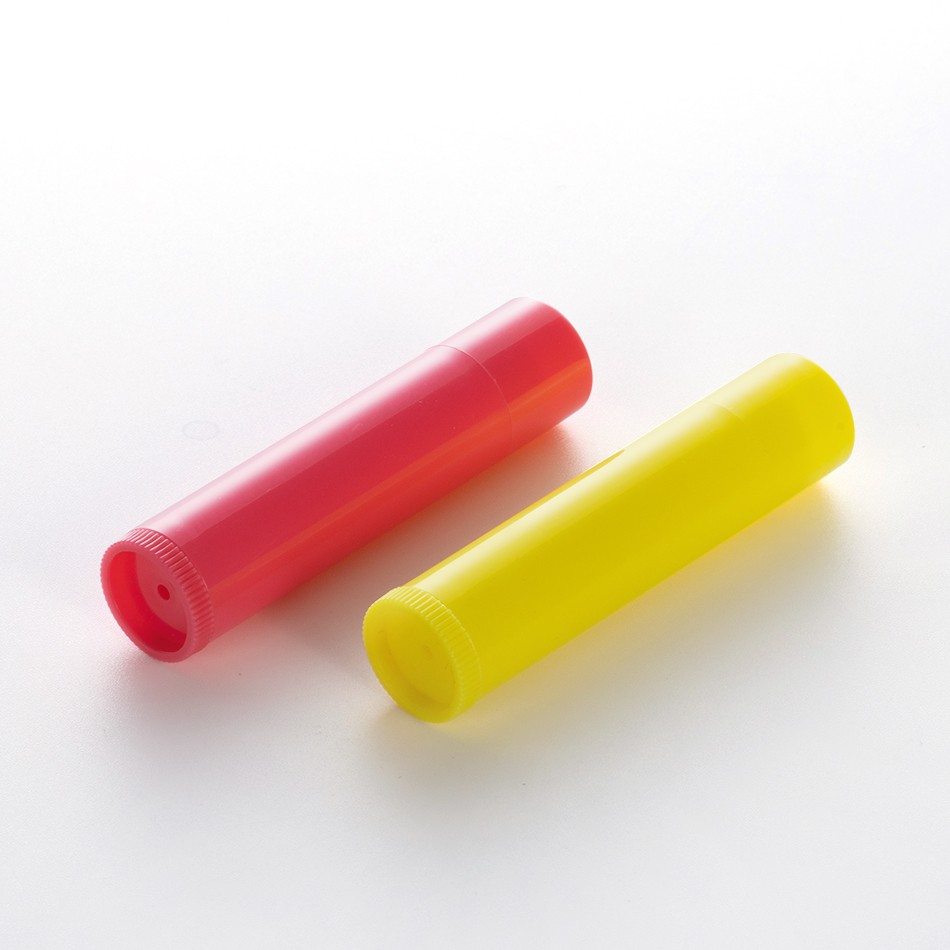 On Sale Cheap Price 5ml Empty red yellow Round Plastic Lipstick Container Mini Lip Balm Tubes 5g插图1