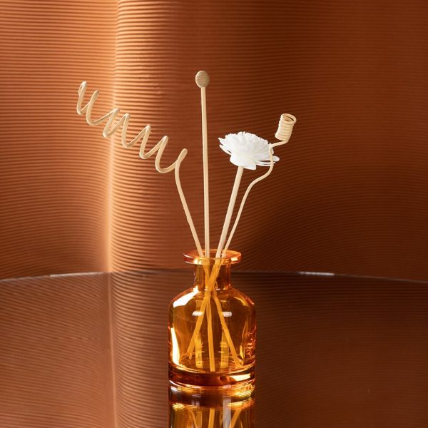 EU-Beauty Gradient Color Luxury Glass Reed Diffuser Bottle 50ml 100ml Empty Reed Diffuser Fragrance Glass Bottle