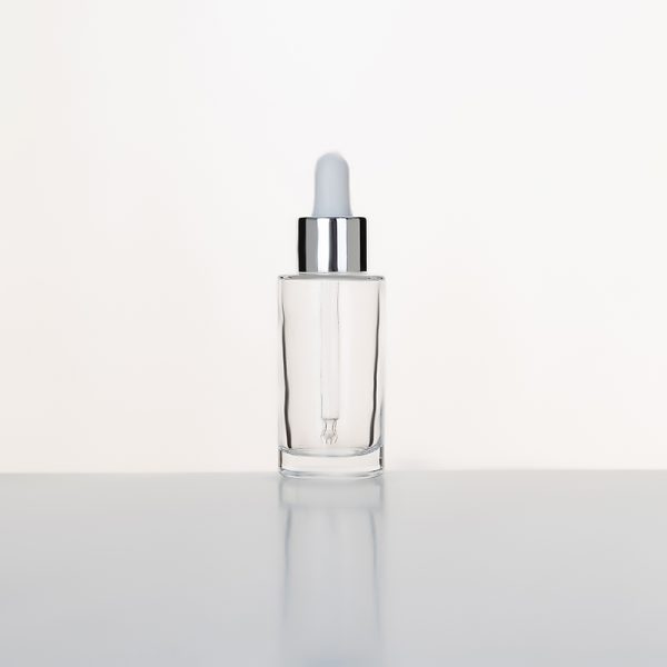 EU-2008 30ml flat shoulder glass dropper bottle