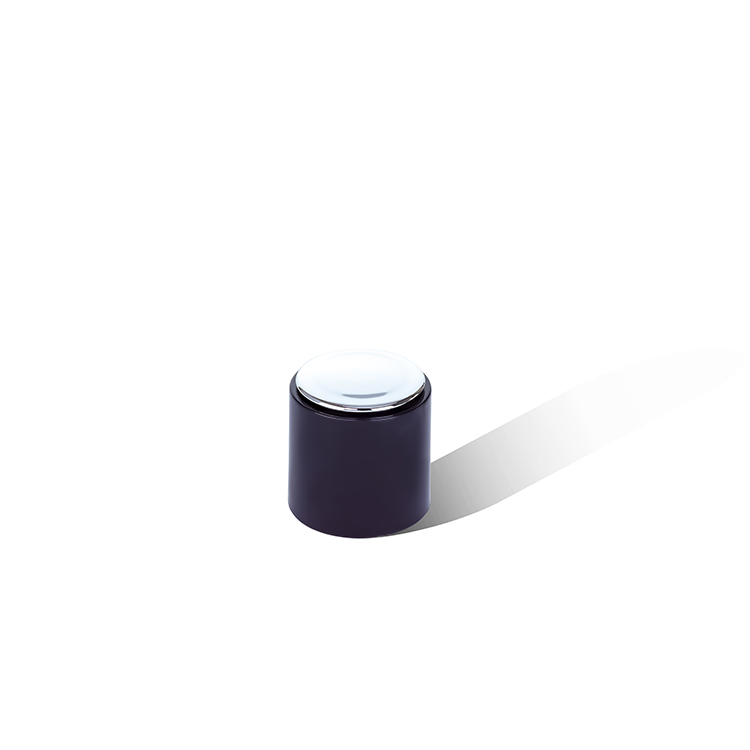 C-18 black plastic cap for perfume bottle