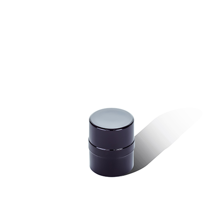 C-38 black plastic cap for perfume bottle