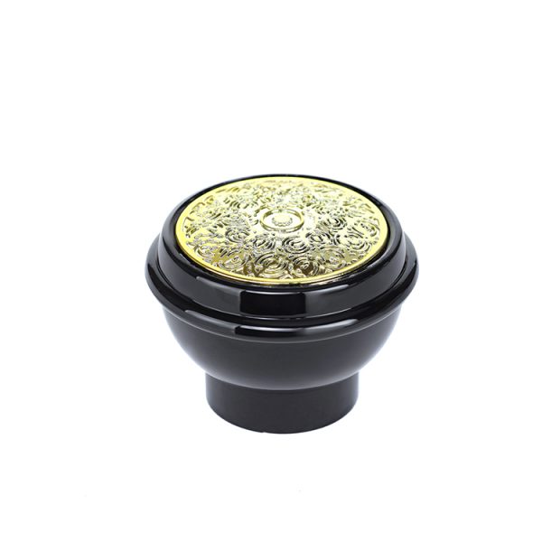 C-9 black plastic cap for perfume bottle