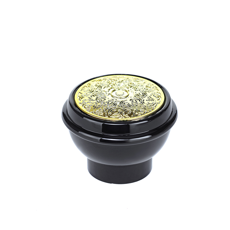 C-9 black plastic cap for perfume bottle