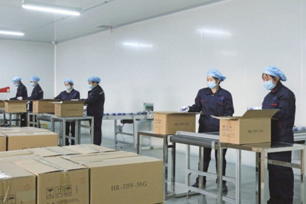 Packaging line