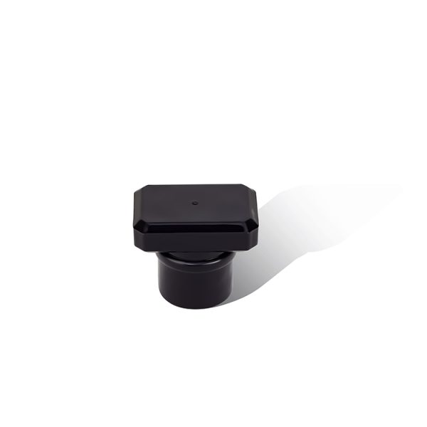 C-53 black plastic cap for perfume bottle