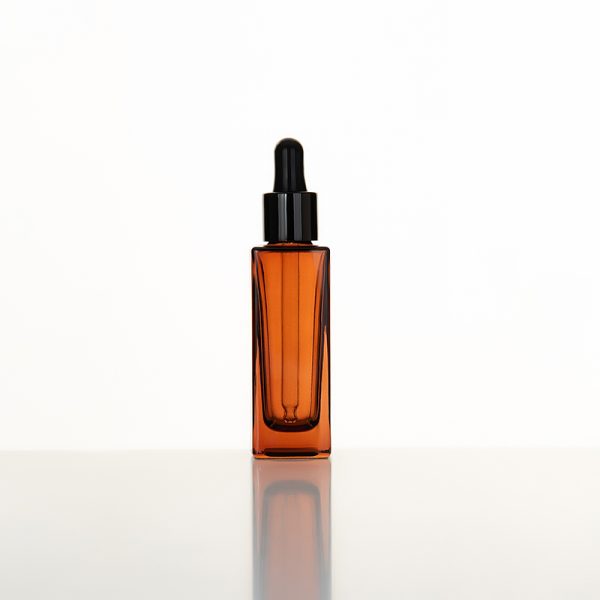 EU-2006 30ml amber glass bottle with wiper