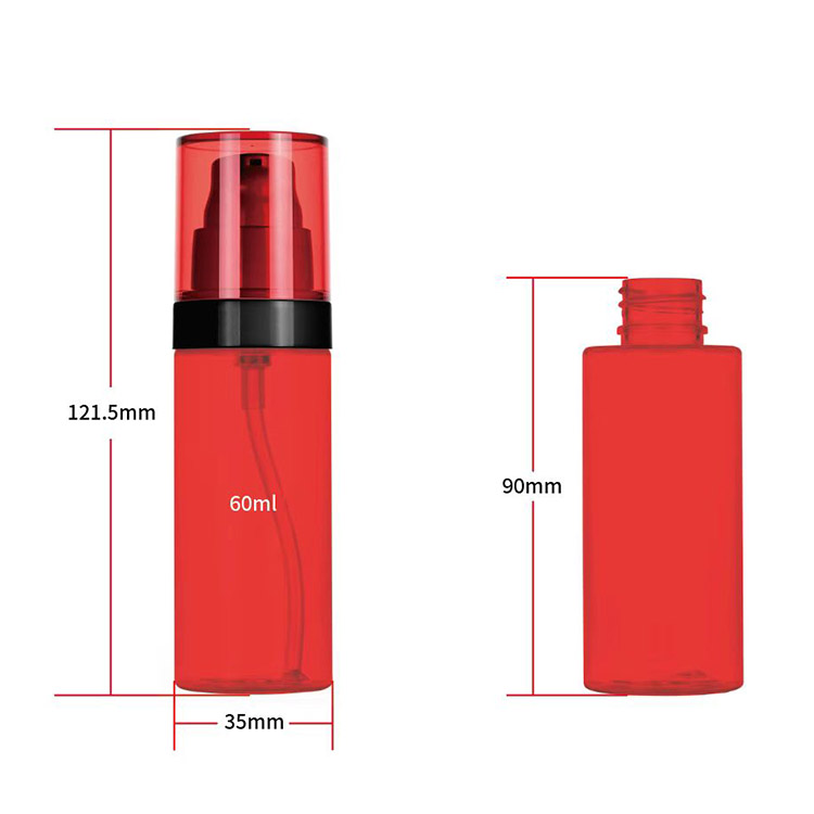 Empty 60ml Plastic Pump Bottles For Cream And lotion pump bottle plastic bottles插图 Empty 60ml Plastic Pump Bottles For Cream And lotion pump bottle plastic bottles插图