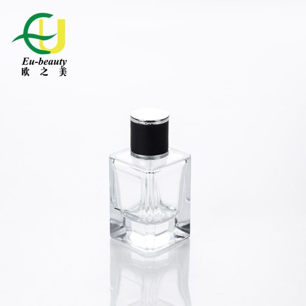 EU-Beauty 50ml Luxury Perfume Bottle 50Ml square Empty Perfume Bottles for Perfume Oil Designer Bottles with perfume cap
