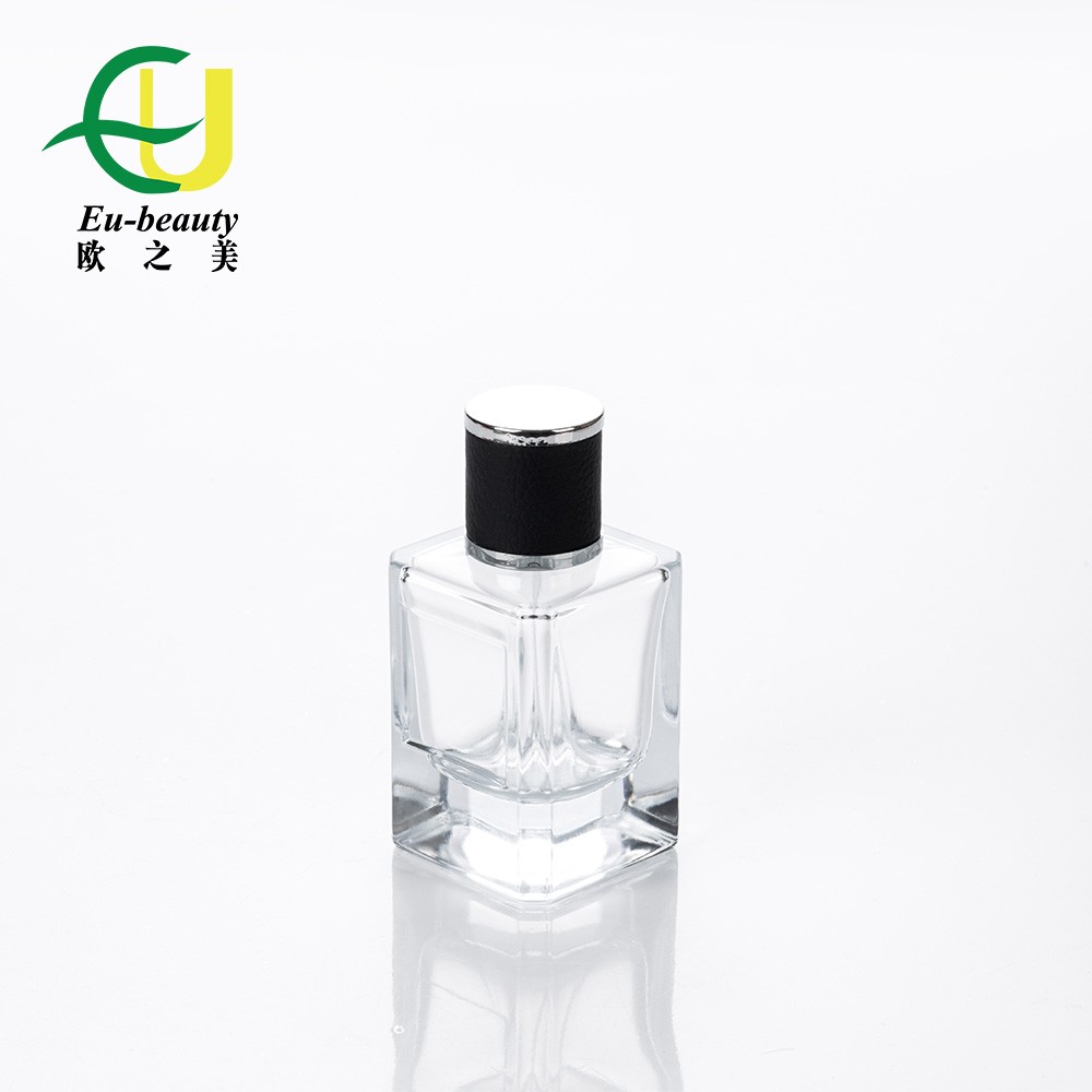 EU-Beauty 50ml Luxury Perfume Bottle 50Ml square Empty Perfume Bottles for Perfume Oil Designer Bottles with perfume cap