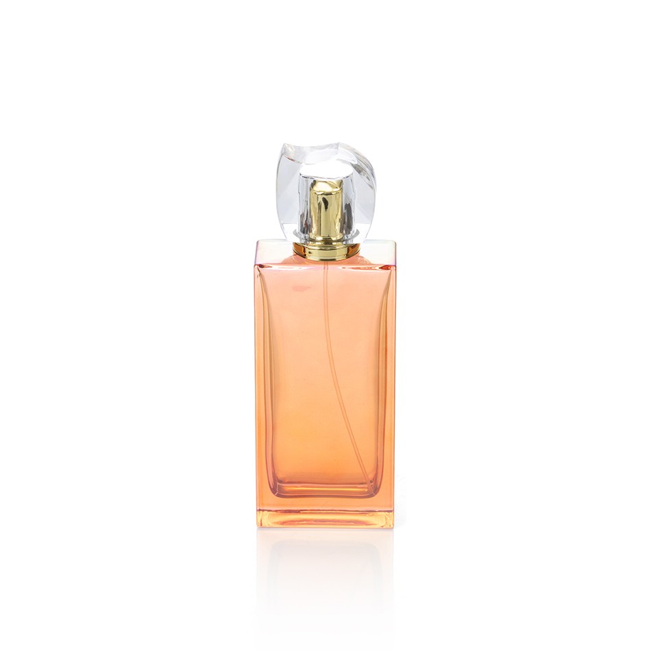 EU-Beauty Square Spray Perfume Glass Bottle 30ml 50ml 100ml Cube Perfume Bottle Botol Parfum Luxury Perfume Bottle With perfume Cap
