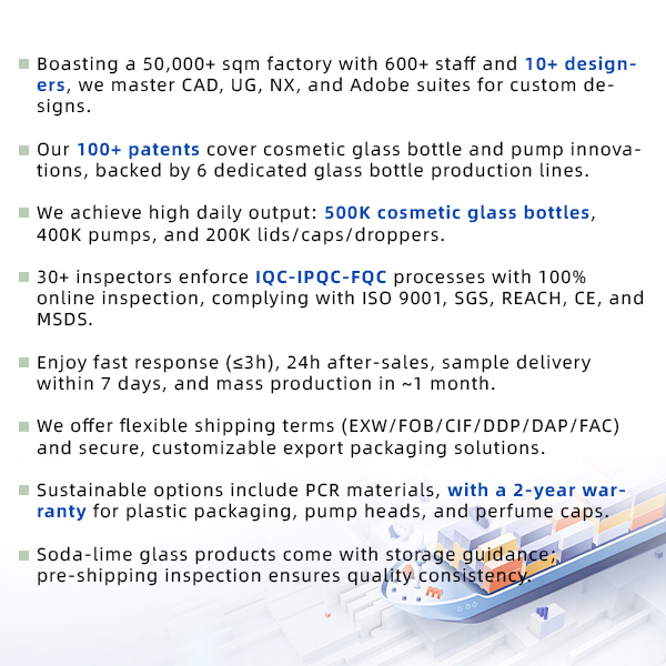 High Quality Luxury 100ml Ice Flower Finish irregular Round Glass Bottle Manufacturer Spray Perfume Bottles With Black Lid插图3