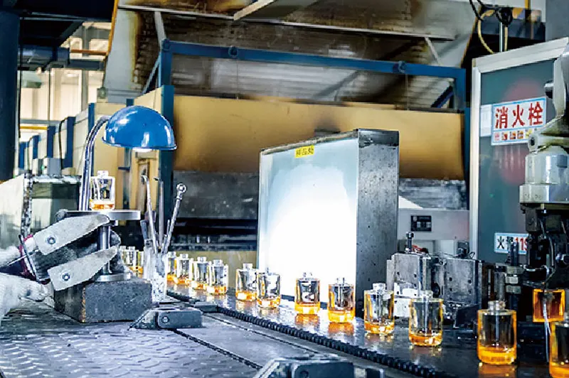 Glass bottle manufacturing
