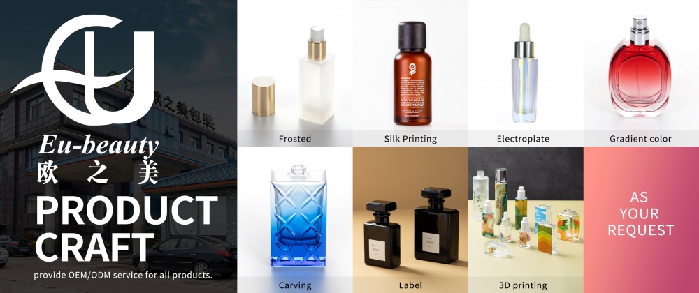 EU-Beauty 50ml Luxury Perfume Bottle 50Ml square Empty Perfume Bottles for Perfume Oil Designer Bottles with perfume cap插图1