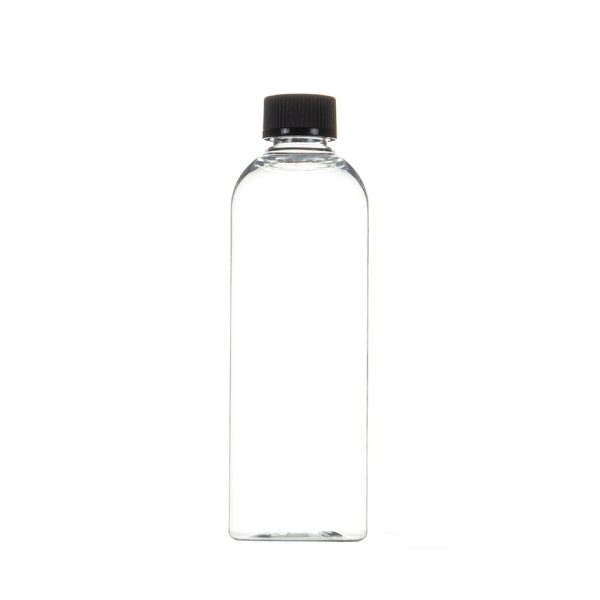 Manufacturers Wholesale 500ml Transparent Pet Small Mouth Plastic Bottles With 28/410 plastic Screw Lids
