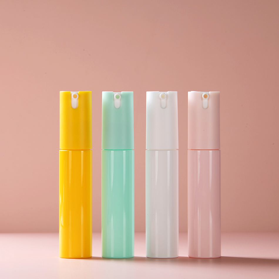 Empty 30ml coloful Eyes Cream Foundation Cosmetic Packaging Skin Care Cream Bottle With Lotion Pump插图