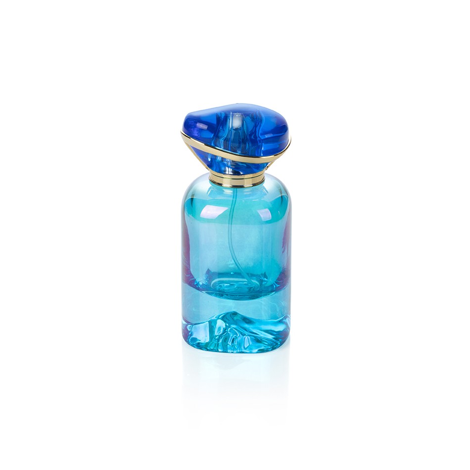 EU-Beauty Thick Color Perfume Spray Bottle With Gradual Color Change High-end Glass Empty Bottle perfume Spray Bottle