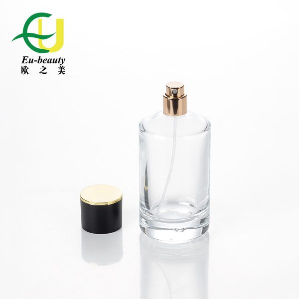 EU-Beauty free samples Spray Parfum Packaging Bottle Empty 100ml Glass Perfume Bottle with Magnetic perfume cap