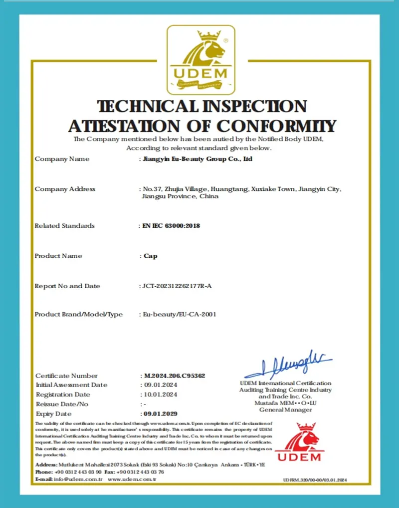 CAP-CE Certificate
